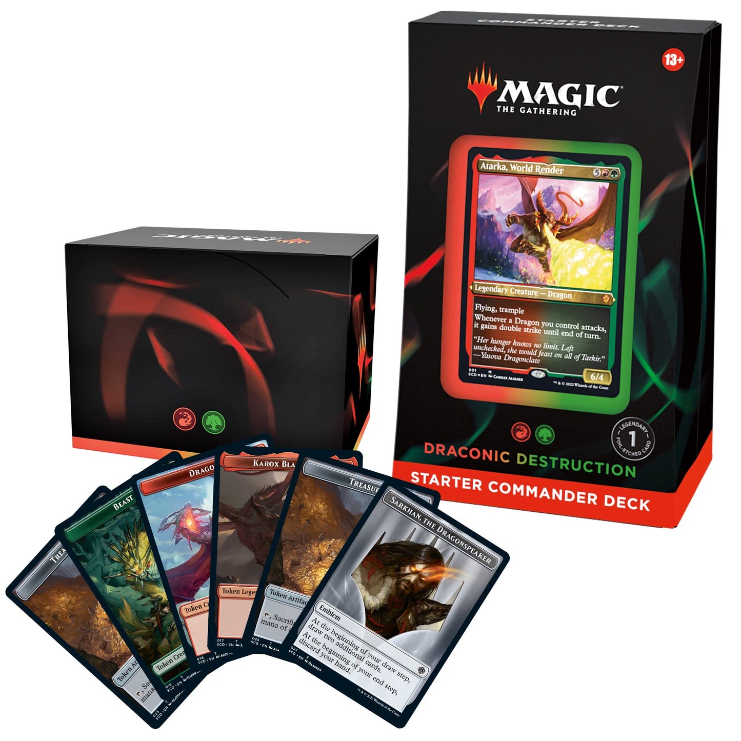 Starter Commander Deck - Draconic Destruction (Red-Green)