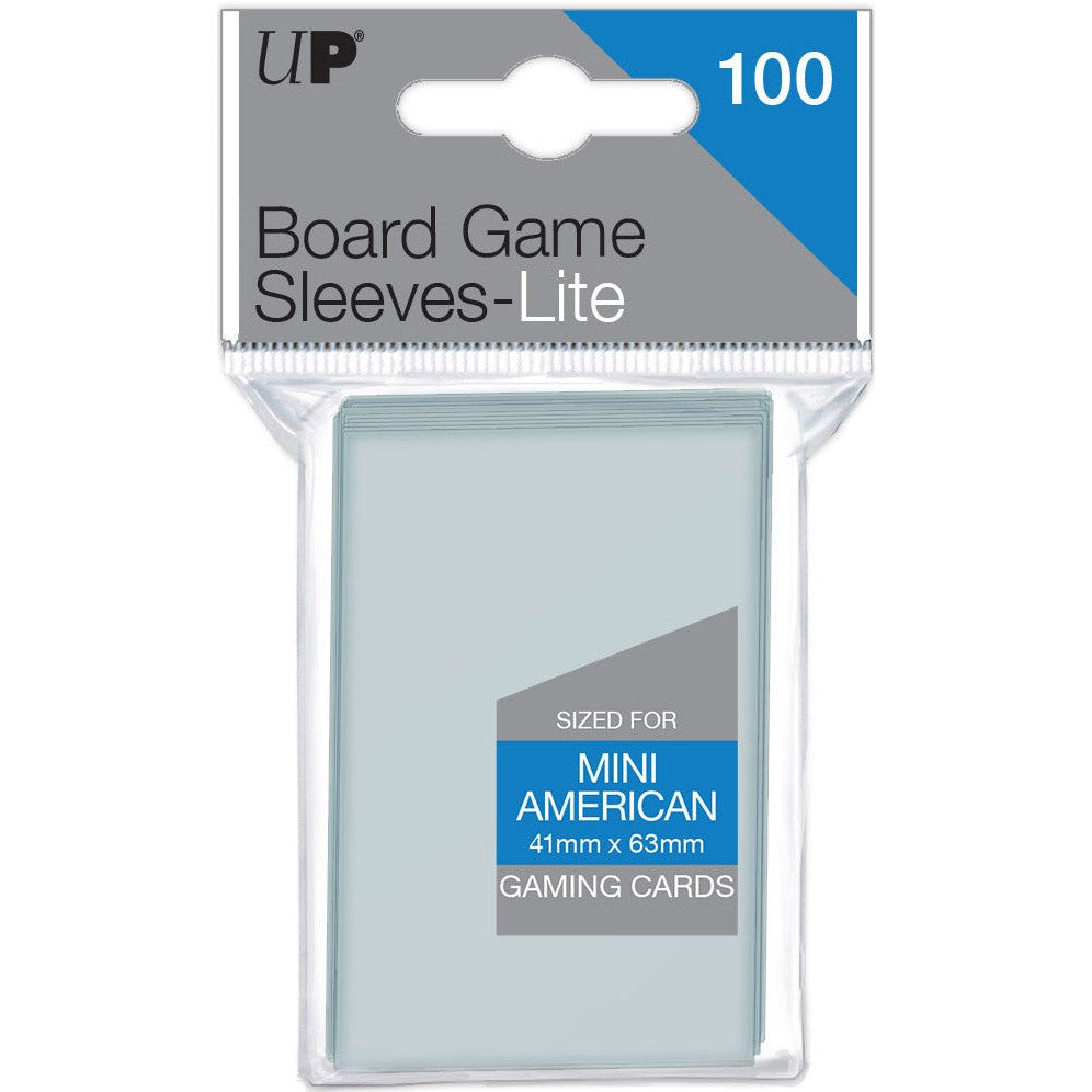 Ultra Pro Lite Board Game Sleeves Clear 100ct