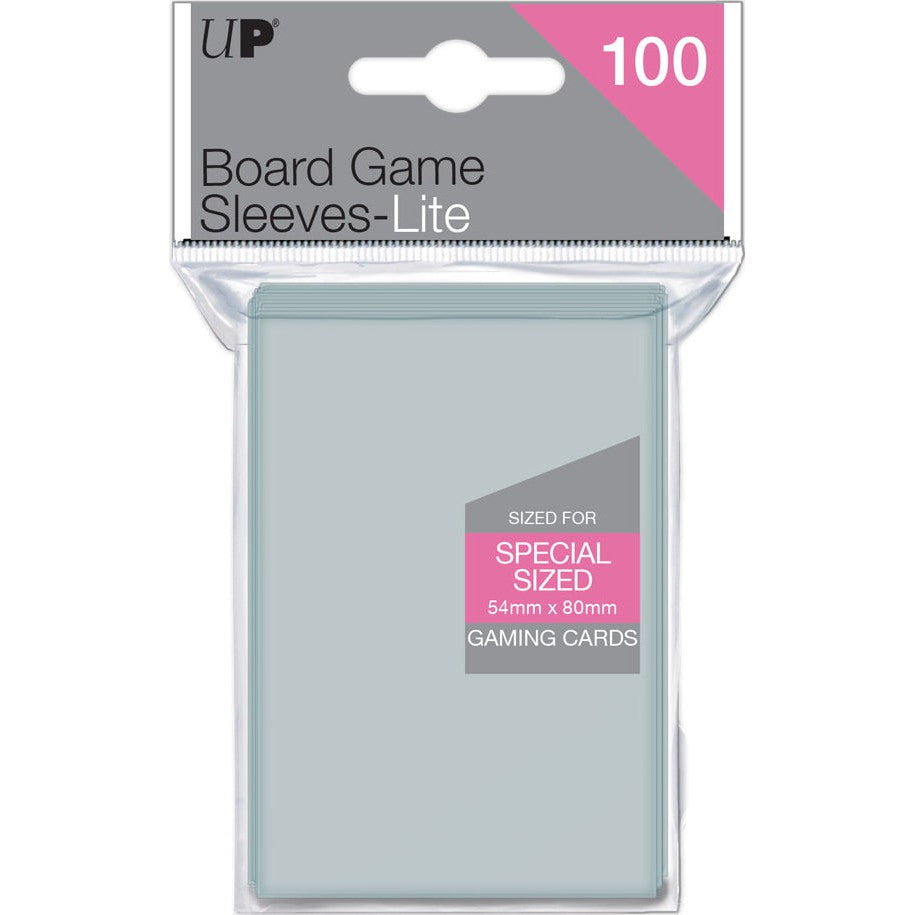 Ultra Pro Lite Board Game Sleeves Clear 100ct