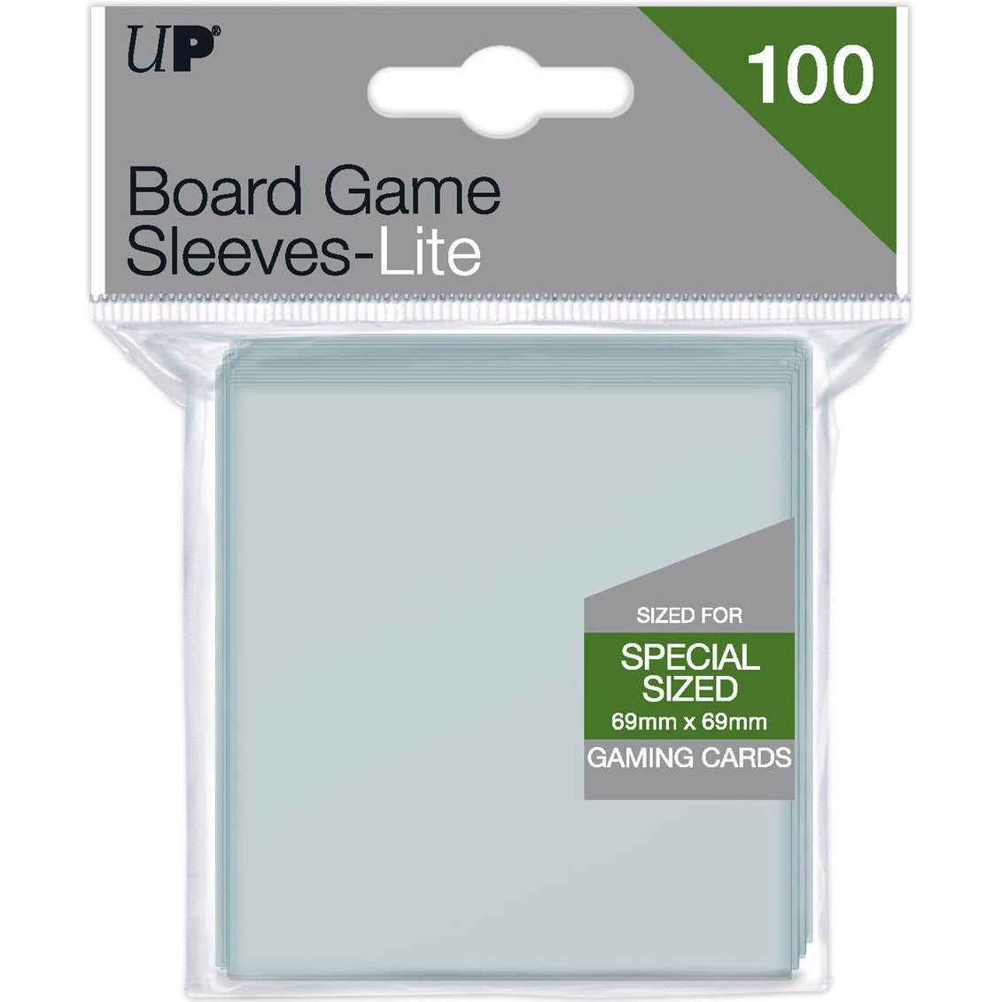 Ultra Pro Lite Board Game Sleeves Clear 100ct