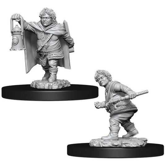 D&D Unpainted Minis - Halfling Male Rogue ( 90006 )