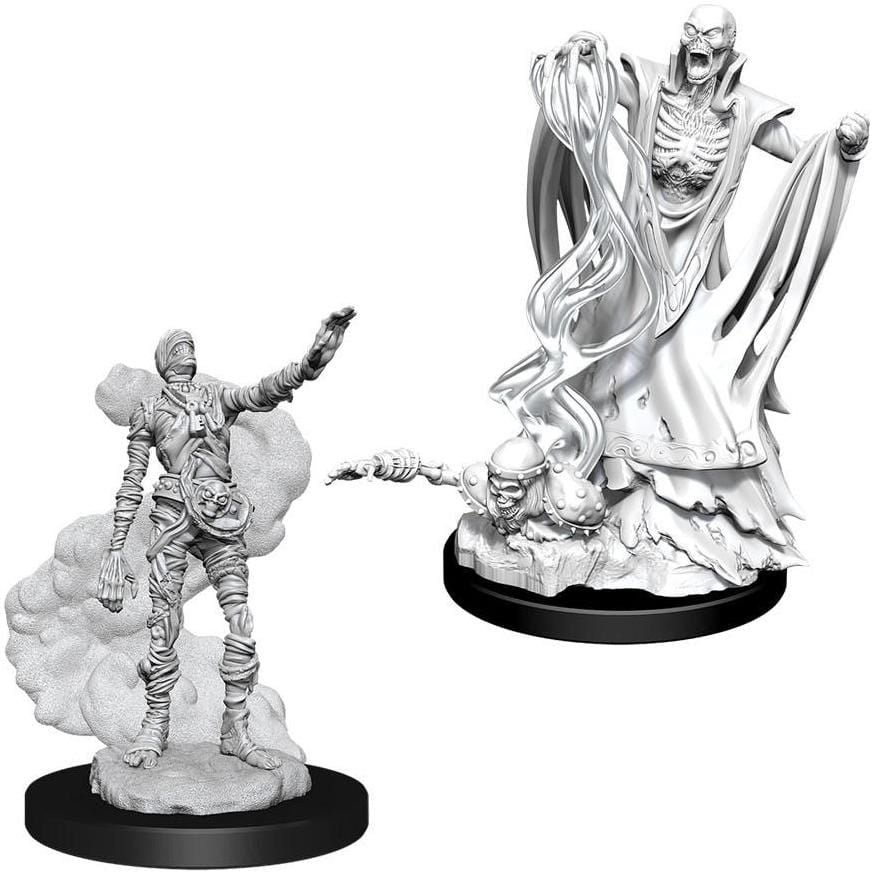 D&D Unpainted Minis - Lich & Mummy Lord ( 90020 )