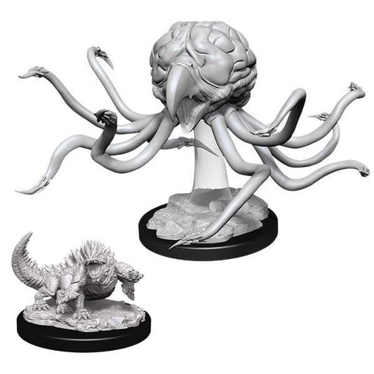 D&D Unpainted Minis - Grell & Basilisk ( 90022 )