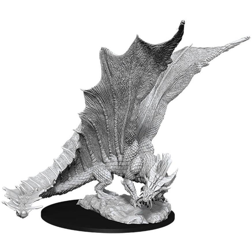 D&D Unpainted Minis - Young Gold Dragon ( 90034 )