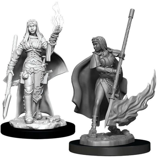 Pathfinder Unpainted Minis - Human Female Oracle (Magic User) ( 90044 )