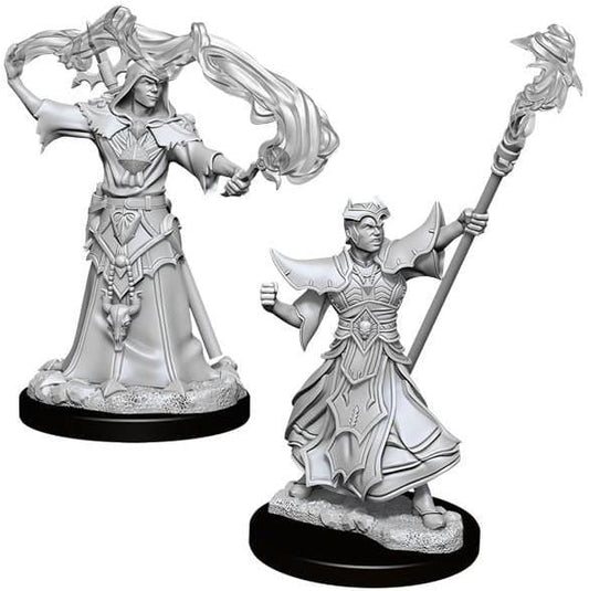 Pathfinder Unpainted Minis - Human Male Sorcerer ( 90052 )