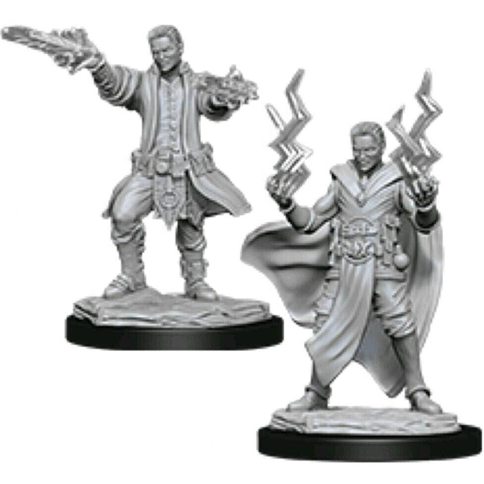 D&D Unpainted Minis - Human Male Sorcerer ( 90053 )