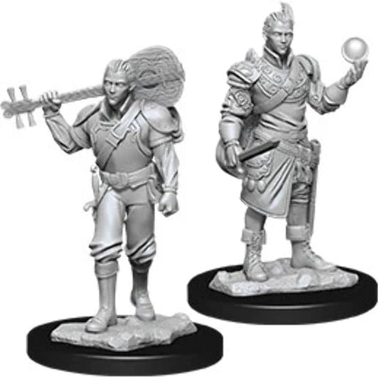 D&D Unpainted Minis - Half-Elf Male Bard ( 90055 )