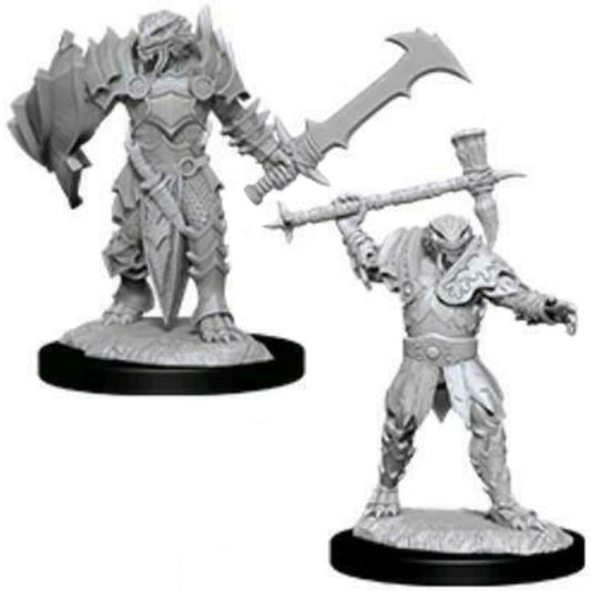 D&D Unpainted Minis - Dragonborn Male Paladin ( 90057 )