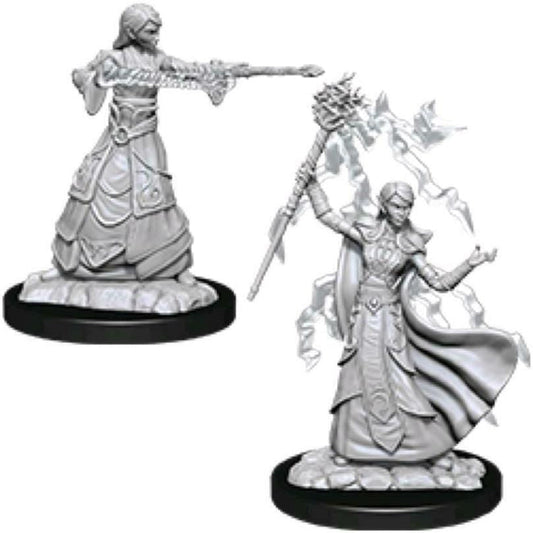 D&D Unpainted Minis - Elf Female Wizard ( 90061 )