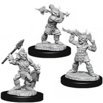 D&D Unpainted Minis - Goblins & Goblin Boss ( 90063 )