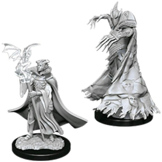 Pathfinder Unpainted Minis - Cultist & Devil ( 90092 )