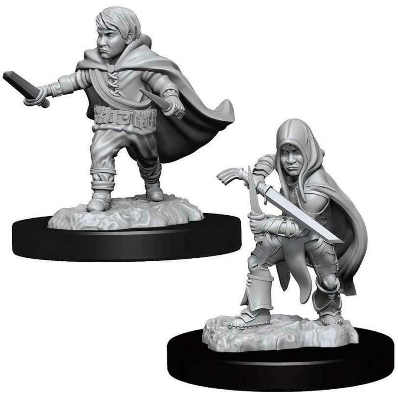 D&D Unpainted Minis - Halfling Male Rogue ( 90139 )