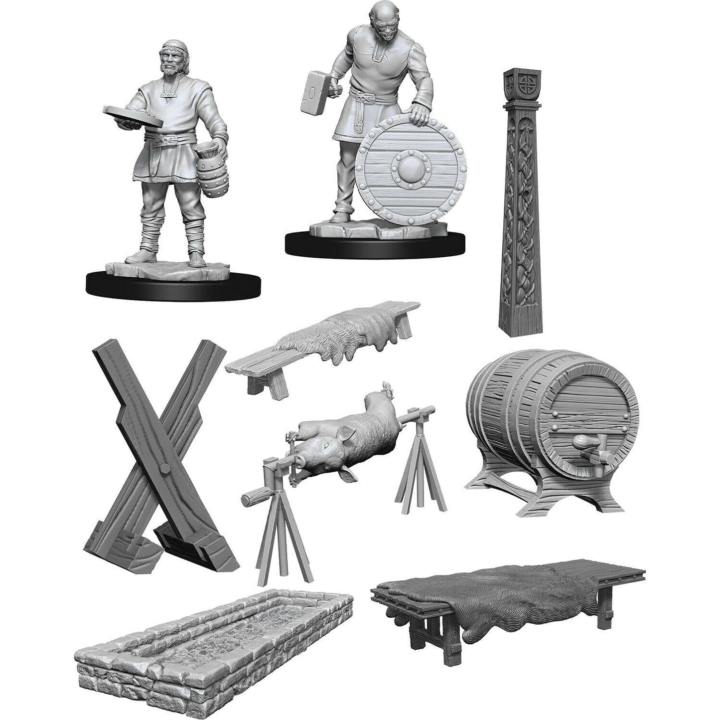 Wizkids Unpainted Minis - Vikings ( 90175 )