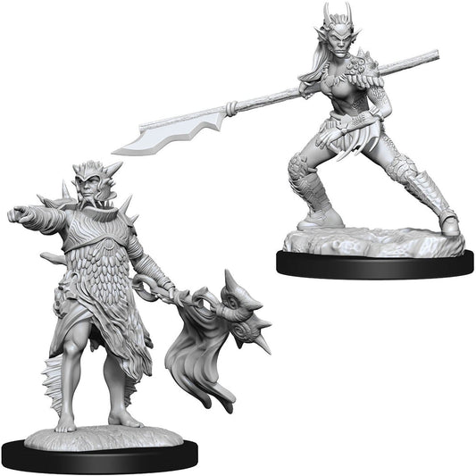 MTG Unpainted Minis - Coralhelm Commander & Halimar Wavewatch ( 90178 )