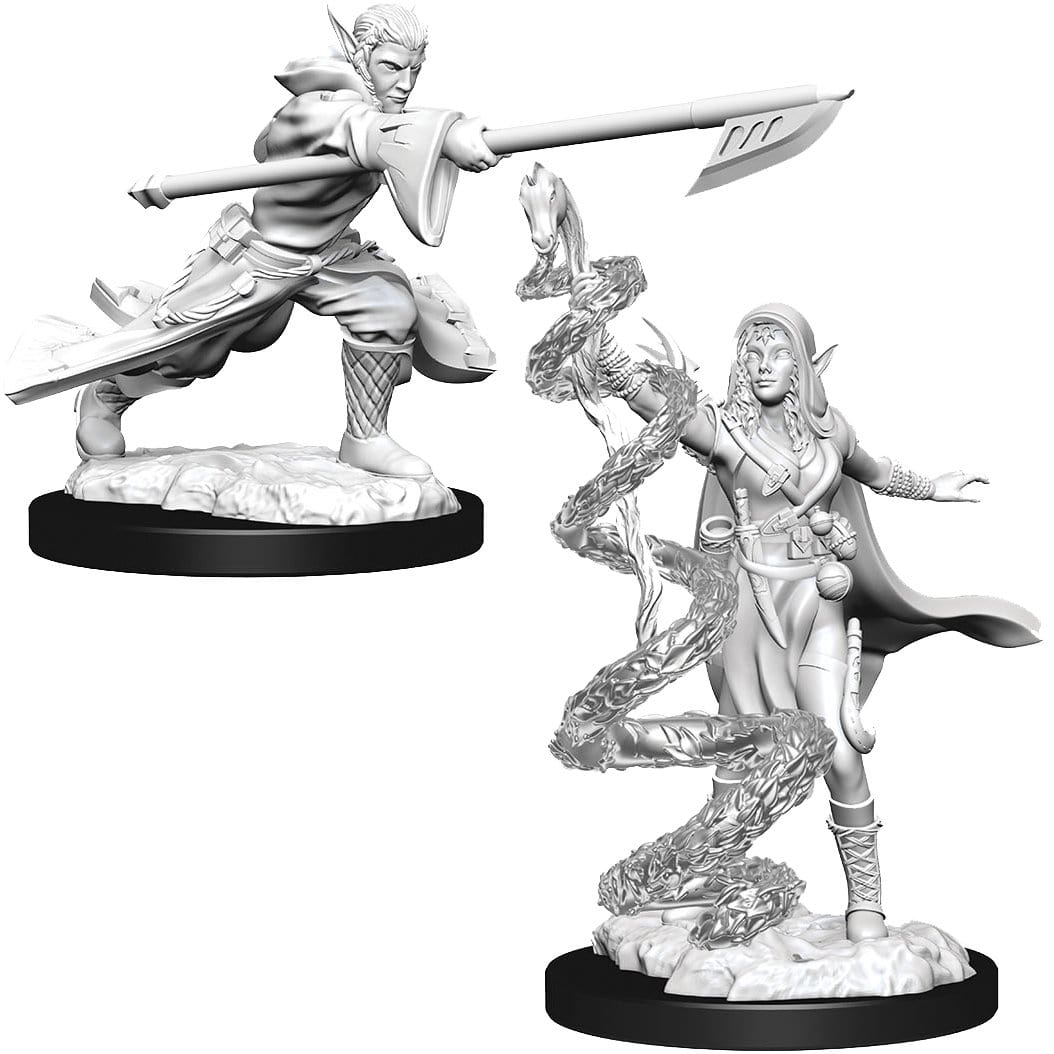 MTG Unpainted Minis - Joraga Warcaller & Joraga Treespeaker ( 90181 )