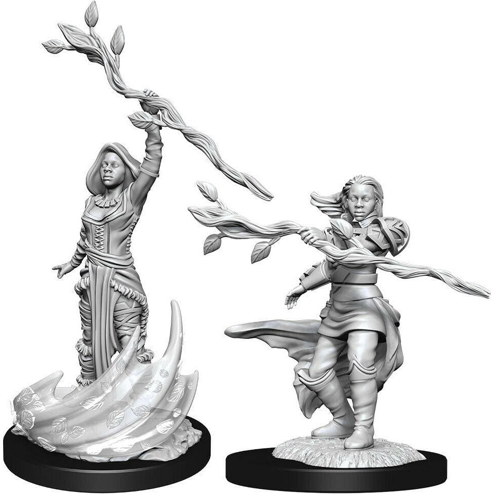 D&D Unpainted Minis - Human Female Druid ( 90223 )