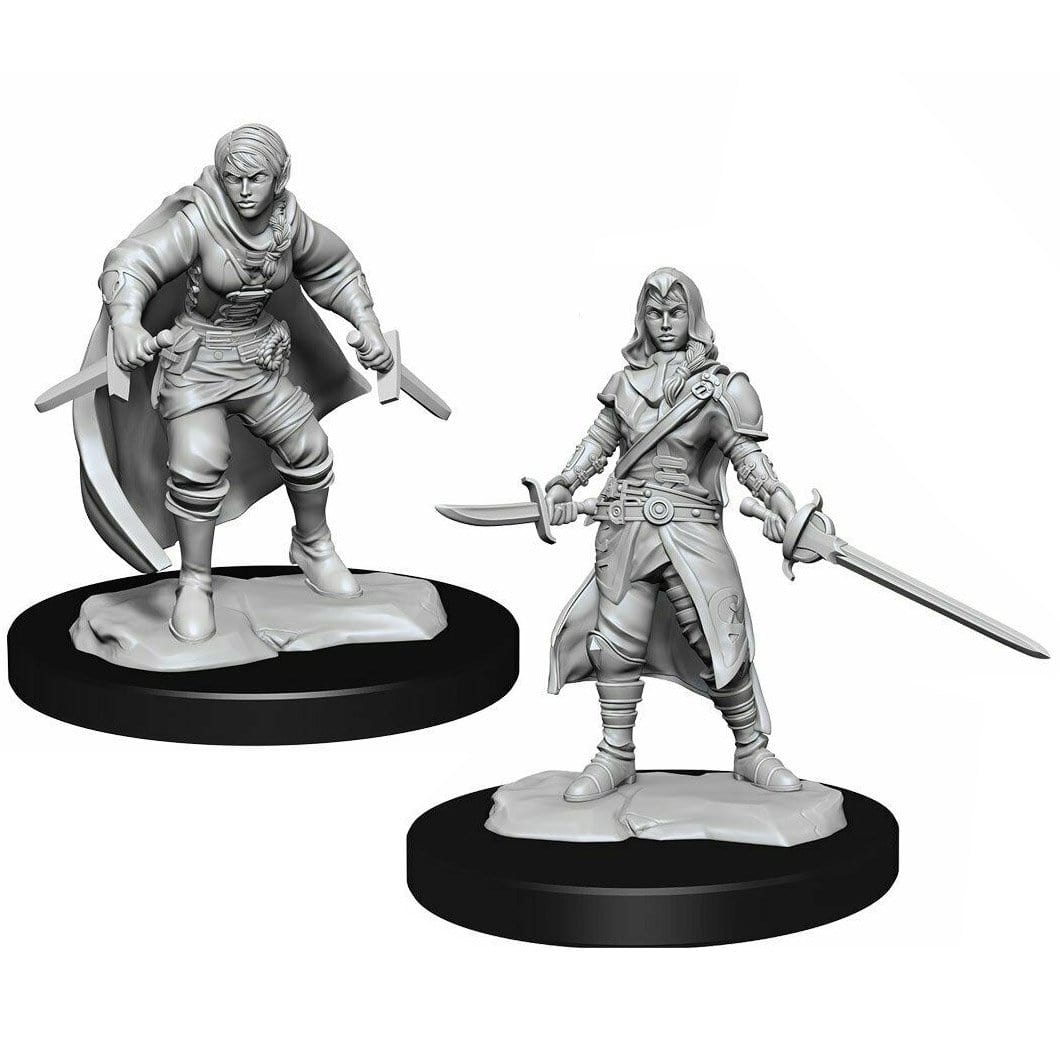 D&D Unpainted Minis - Half-Elf Female Rogue ( 90228 )