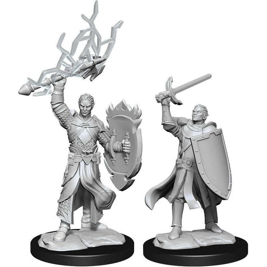 D&D Unpainted Minis - Half-Elf Male Paladin ( 90230 )