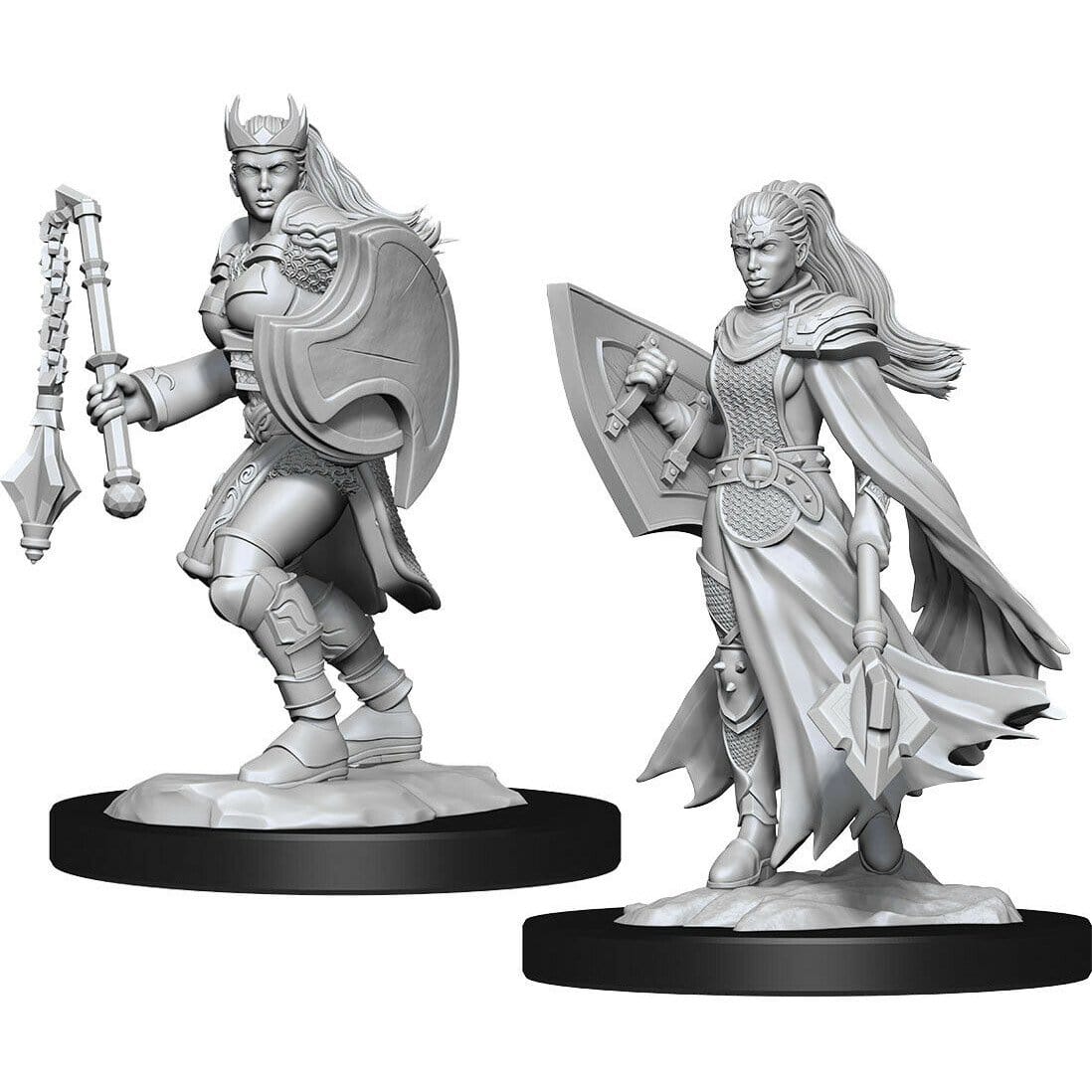 D&D Unpainted Minis - Kalashtar Female Cleric ( 90233 )