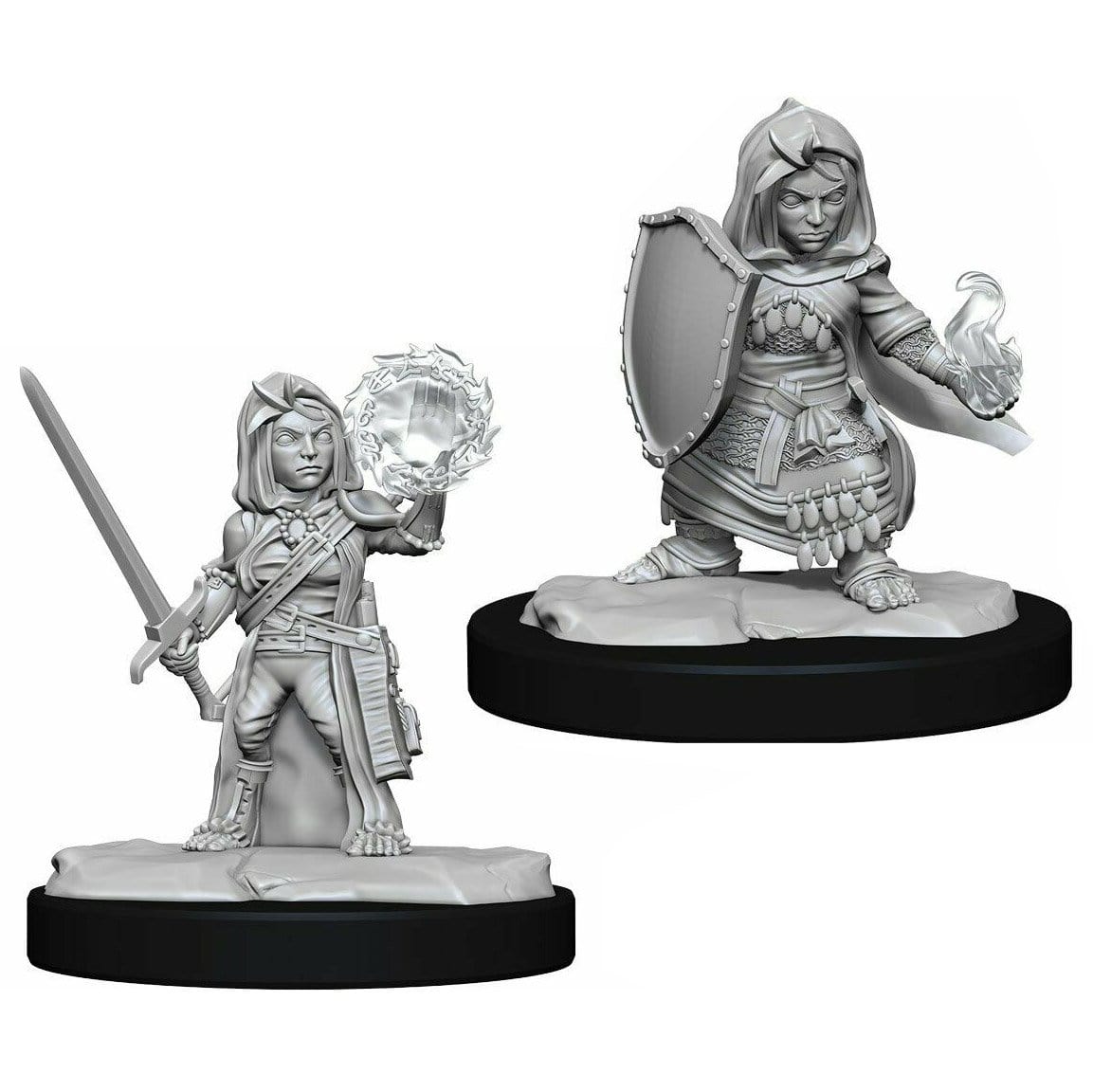 Pathfinder Unpainted Minis - Halfling Female Cleric ( 90261 )