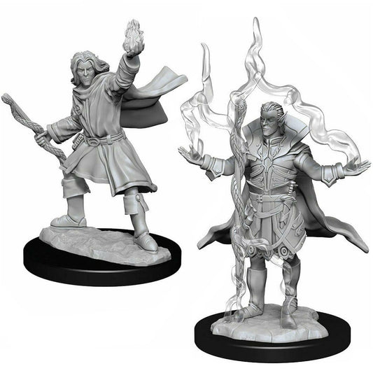 Pathfinder Unpainted Minis - Elf Male Sorcerer ( 90262 )