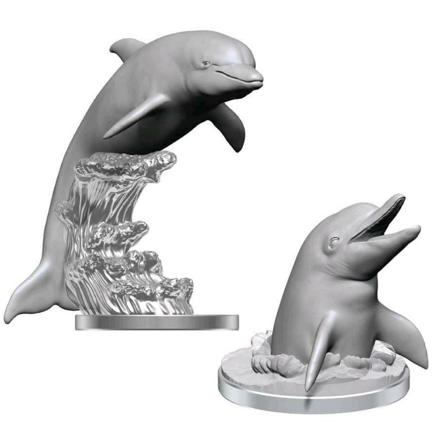 Wizkids Unpainted Minis - Dolphins ( 90270 )