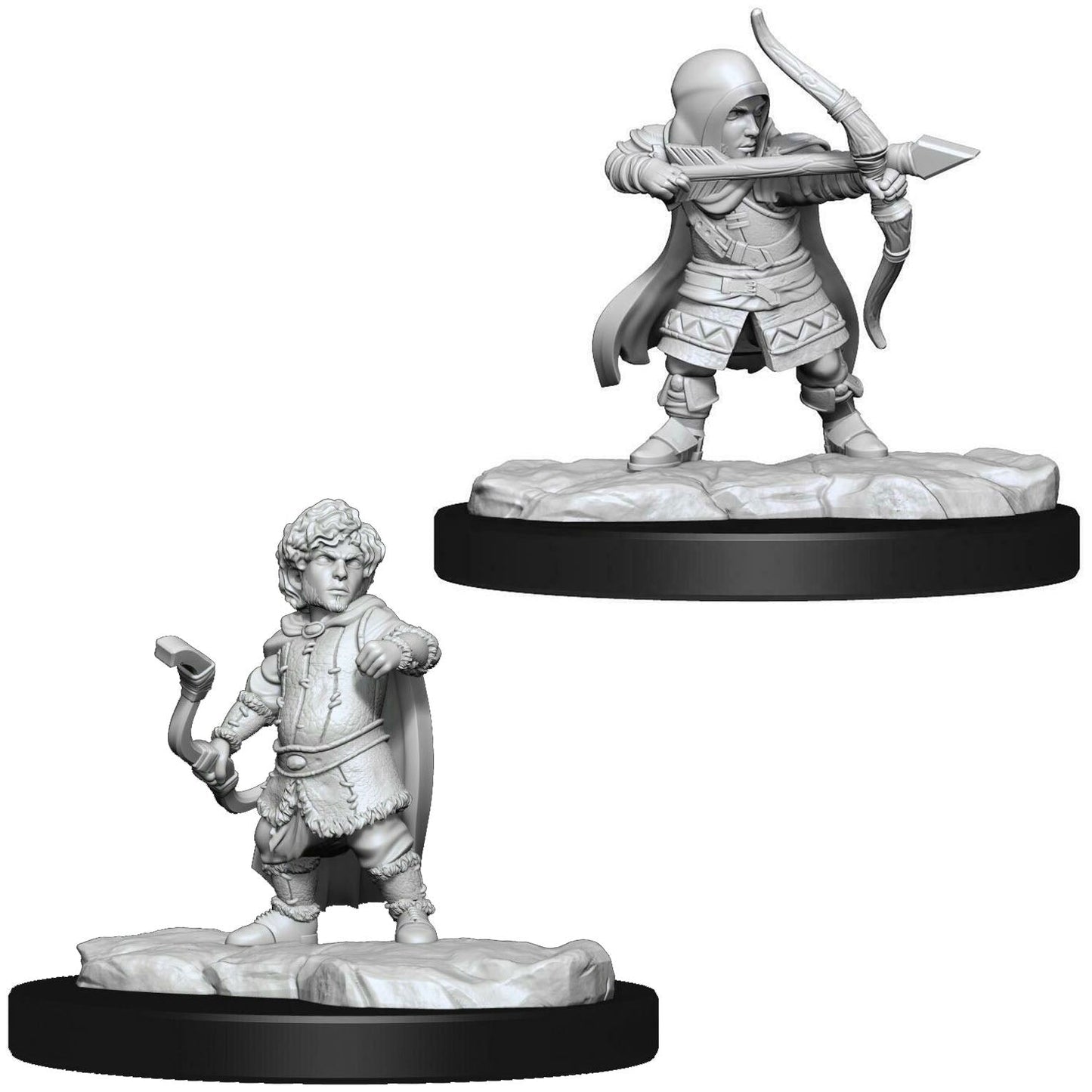 Critical Role Unpainted Minis - Lotusden Halfling Ranger ( 90382 )