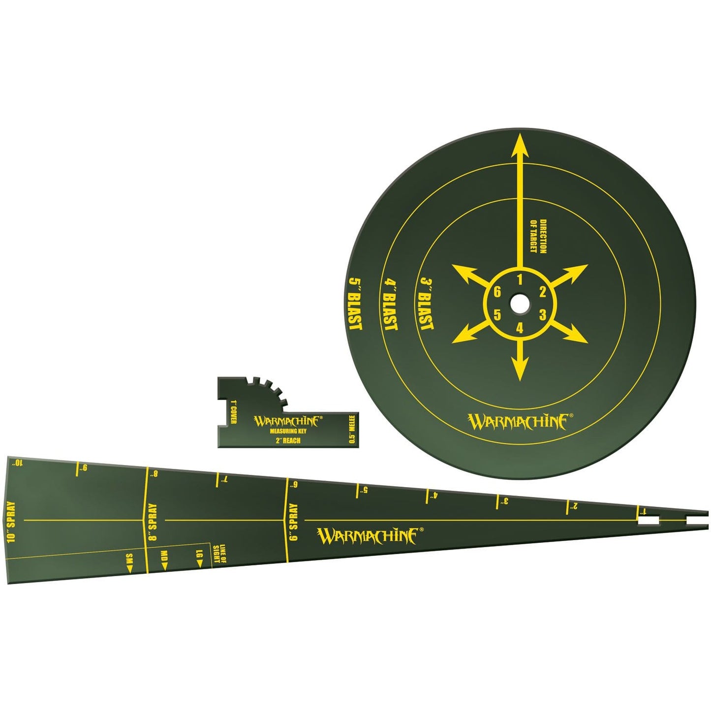 WARMACHINE Template Set - pip91034