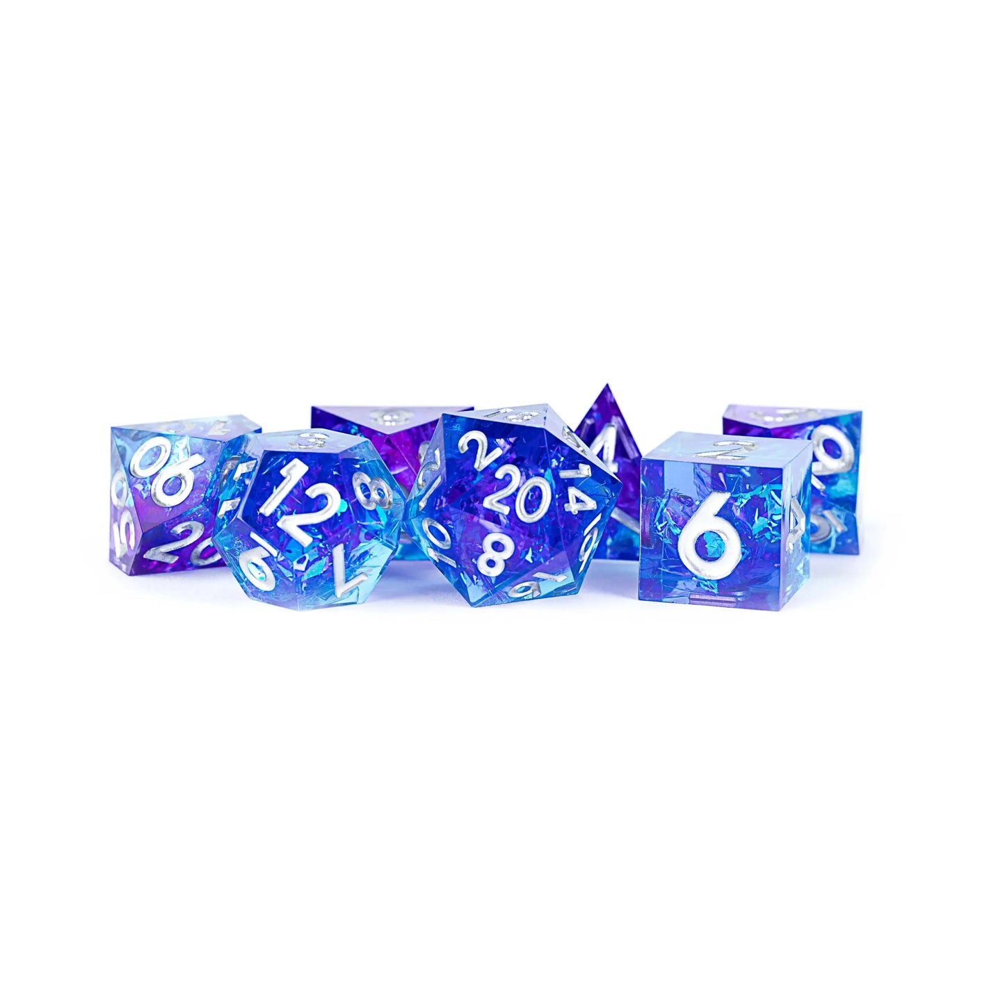 Sharp Edge Resin Dice Set