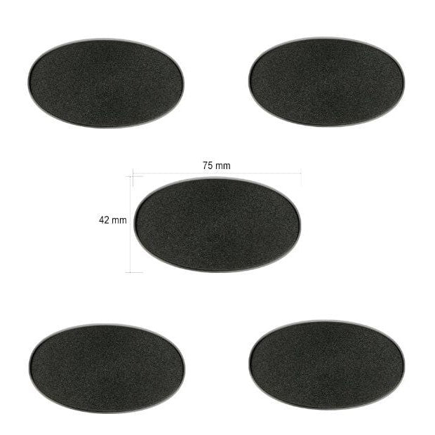 Citadel Oval Bases 75x42mm