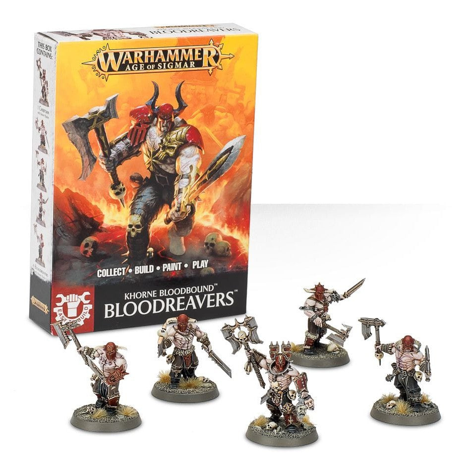 Khorne Bloodbound Easy to Build - Bloodreavers ( 71-04-N ) - Used