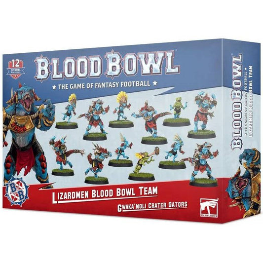 Blood Bowl Team - Gwaka'Moli Crater Gators : Lizardmen ( 200-74 )