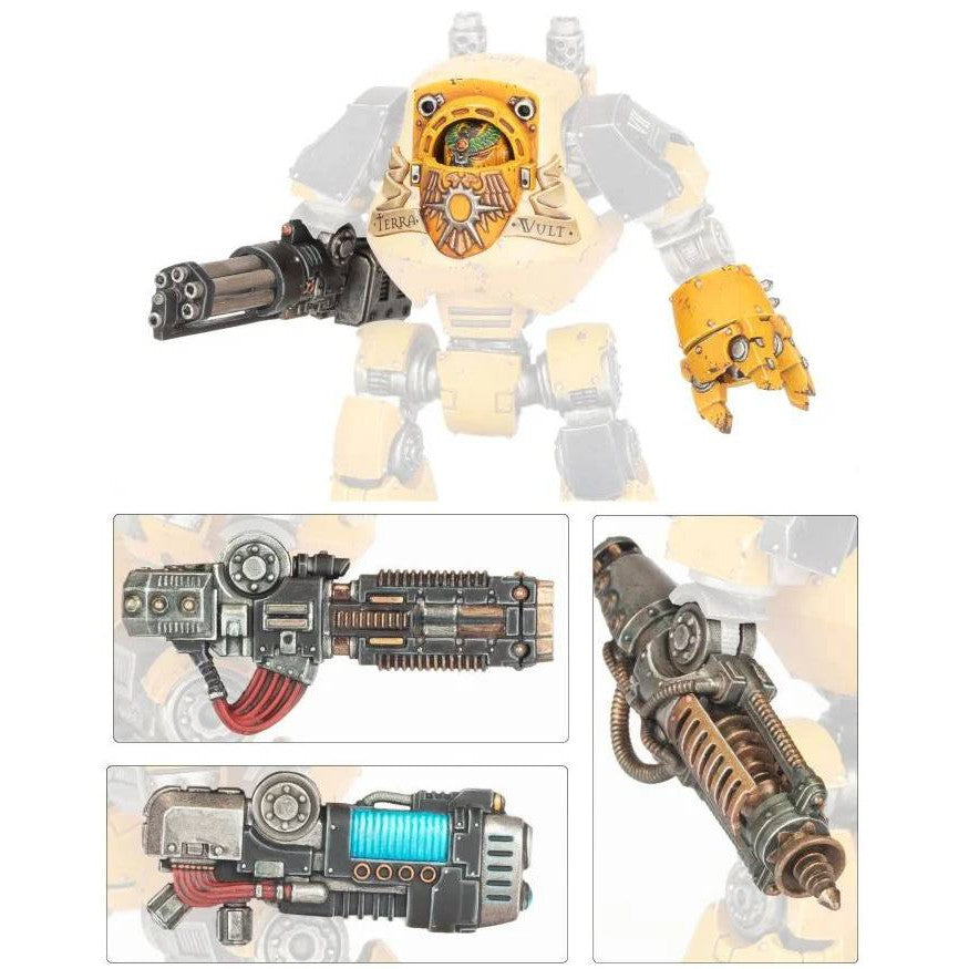 Horus Heresy - Contemptor Dreadnought Weapons Frame 2