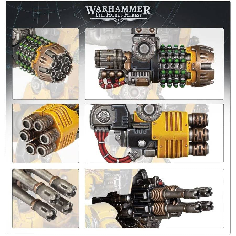 Horus Heresy - Leviathan Siege Dreadnought Ranged Weapons Frame