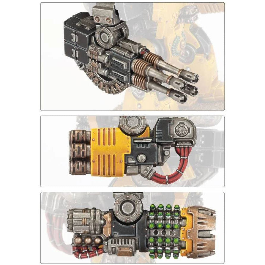 Horus Heresy - Leviathan Siege Dreadnought Ranged Weapons Frame