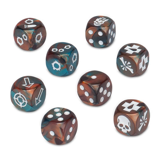 Necromunda Gang Dice - Cawdor ( 300-24-N ) - Used