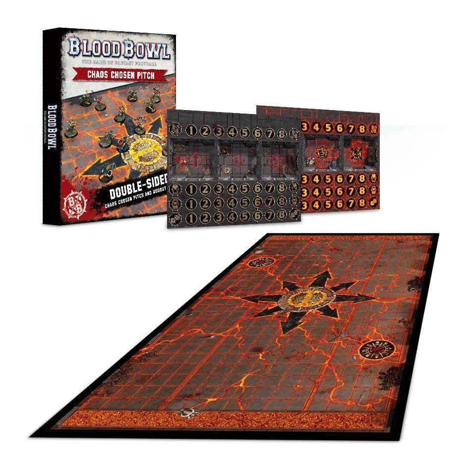 Blood Bowl Pitch - Chaos Chosen ( 200-46-N ) - Used