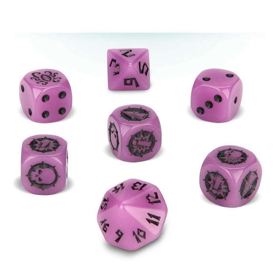 Blood Bowl Dice - Underworld Denizens ( 200-30-N ) - Used