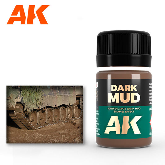 AK Enamel Effects - Dark Mud (AK023)