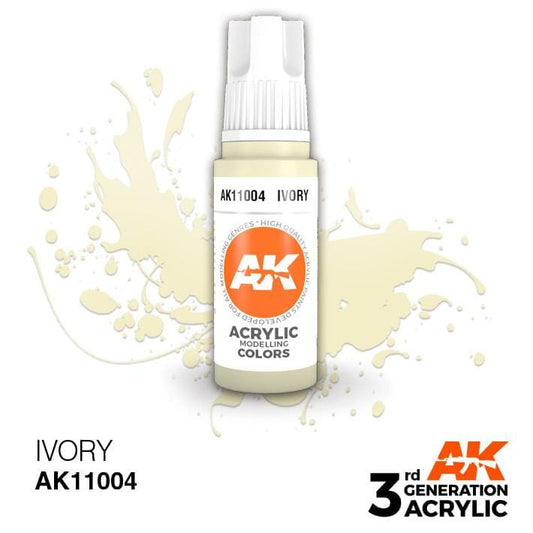 AK Acrylic 3G - Ivory ( AK11004 )