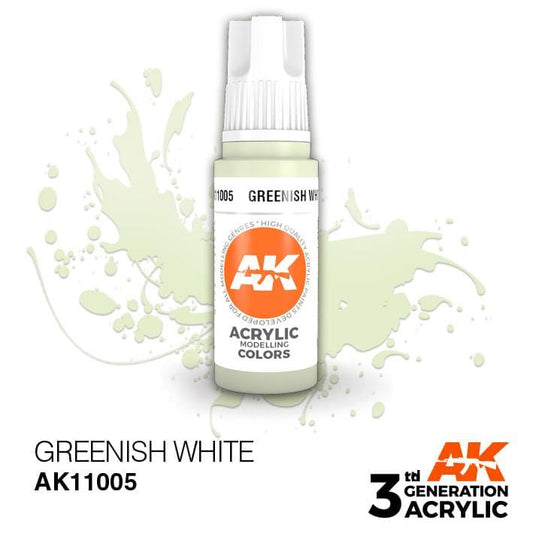 AK Acrylic 3G - Greenish White ( AK11005 )