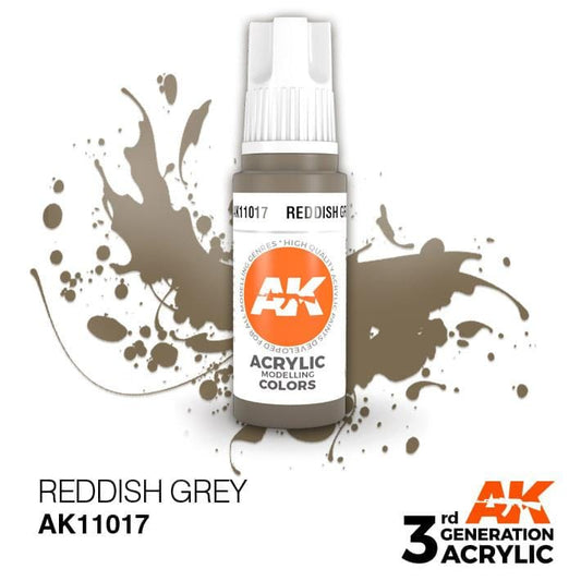 AK Acrylic 3G - Reddish Grey ( AK11017 )