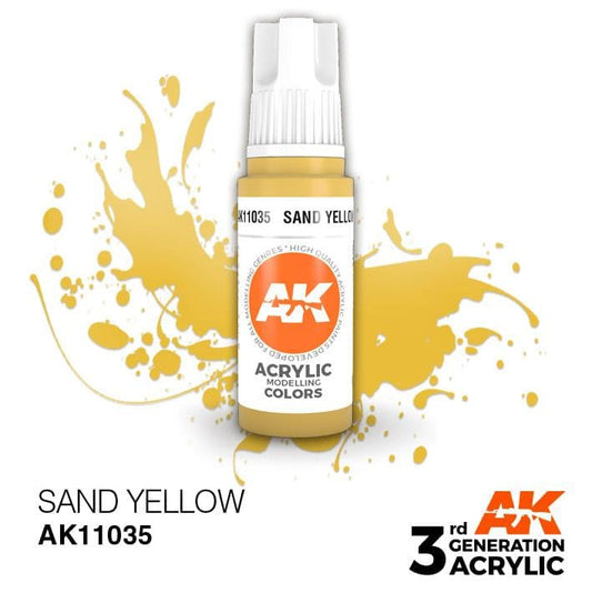 AK Acrylic 3G - Sand Yellow ( AK11035 )