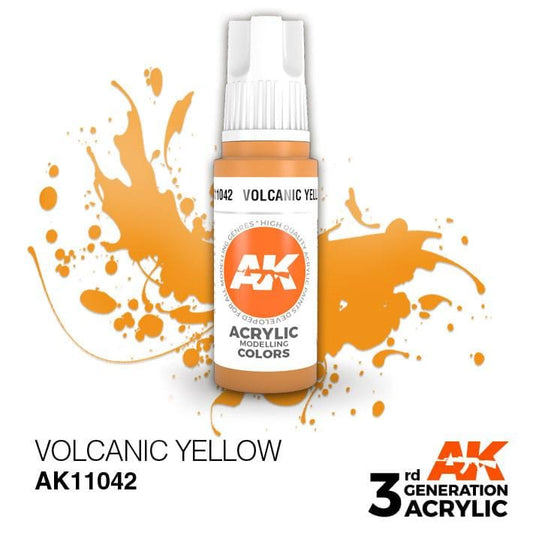 AK Acrylic 3G - Volcanic Yellow ( AK11042 )