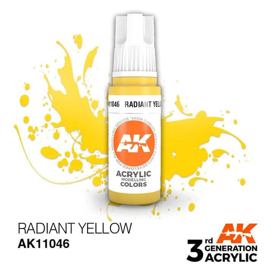 AK Acrylic 3G - Radiant Yellow ( AK11046 )