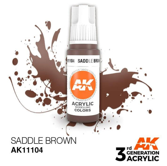 AK Acrylic 3G - Saddle Brown ( AK11104 )