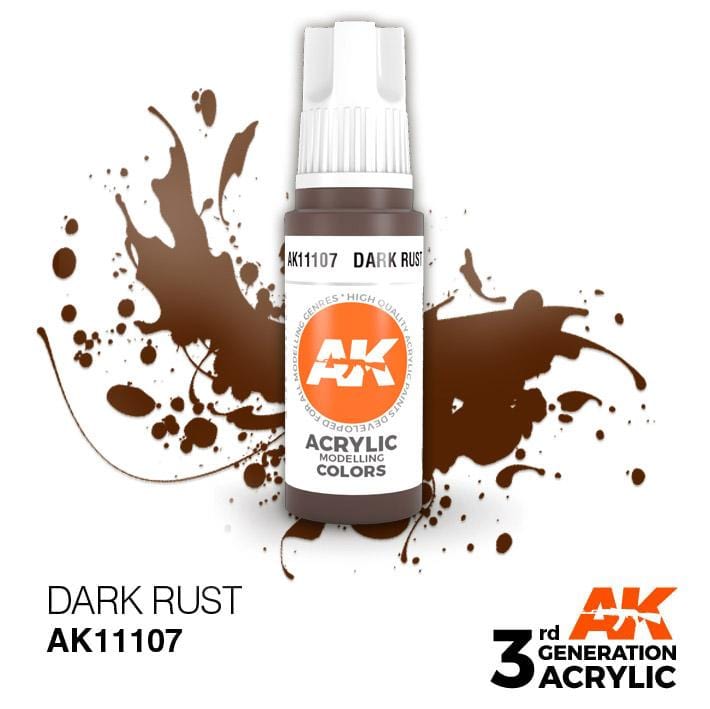 AK Acrylic 3G - Dark Rust ( AK11107 )