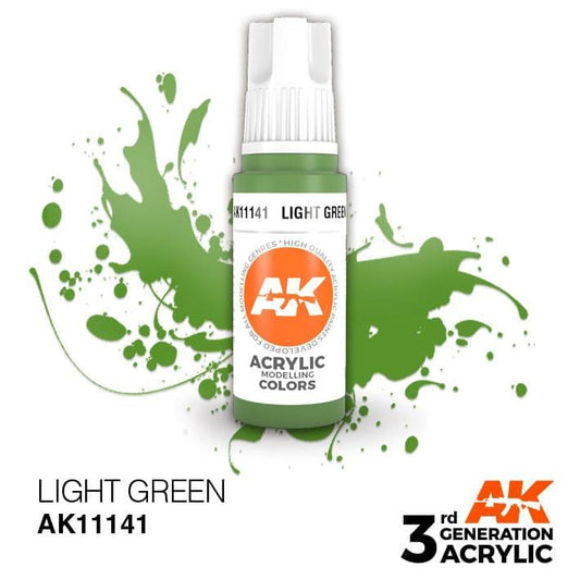 AK Acrylic 3G - Light Green ( AK11141 )