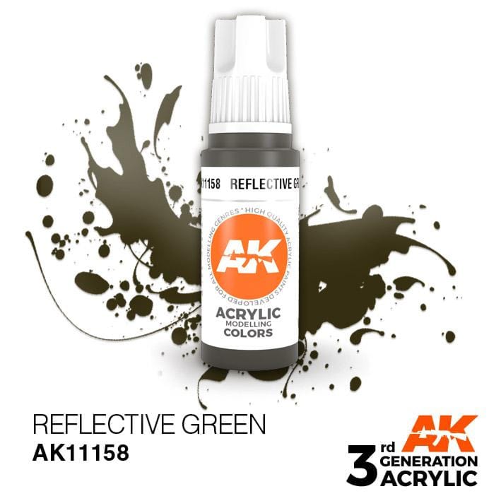 AK Acrylic 3G - Reflective Green ( AK11158 )